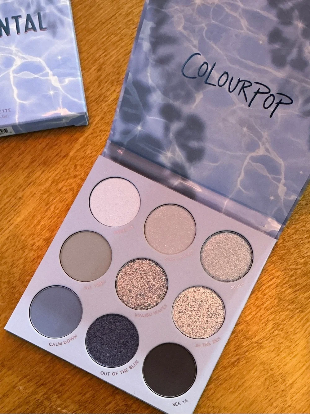 ColourPop So Elemental Eyeshadow Palette - Lavender With Pink Foil - Picture 4 of 7